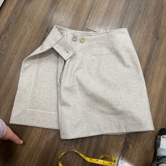 COS wool Cream Women's Skirt - Picture 16 of 16